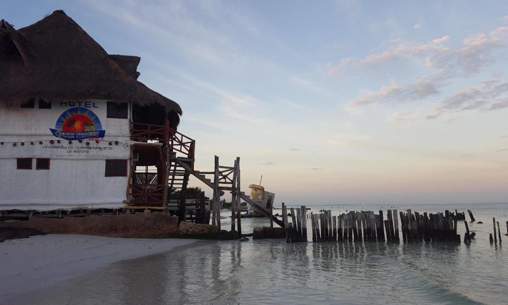 Golden Paradise Beach Isla Holbox Exterior foto